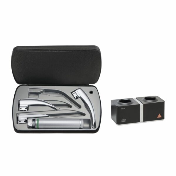 Heine - Classic+ Set | Paed 1, Mac 2, Mac 3 | Standaard LED | NT4 oplaadstation